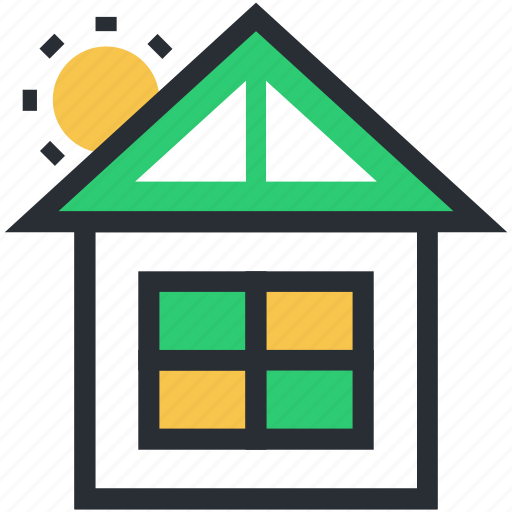 House, hut, morning view, villa icon - Download on Iconfinder