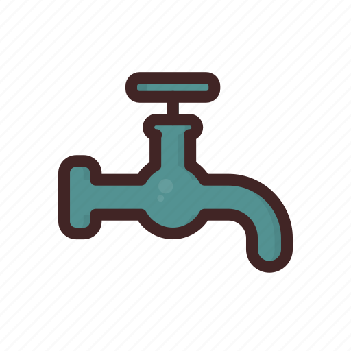 Drink, home, service, tap, water icon - Download on Iconfinder