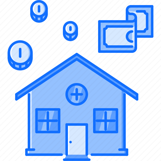 Coin, estate, house, money, real, realtor icon - Download on Iconfinder