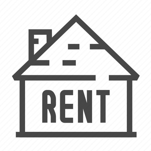 House, real estate, rent, sign icon - Download on Iconfinder