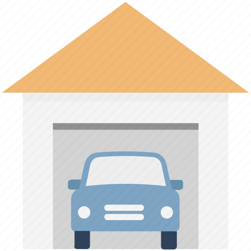 Car garage, car parking, car porch, garage, garage service icon - Download on Iconfinder