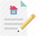 document, estate agreement, house contract, property contract, property papers