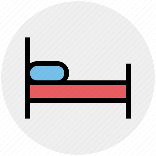 Bed, bedroom, double bed, interior, single, sleep, sleeping icon - Download on Iconfinder