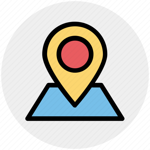 Gps, location, map, marker, pin, sticky, world icon - Download on Iconfinder