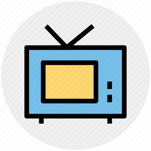 Channel, retro, screen, television, tv icon - Download on Iconfinder