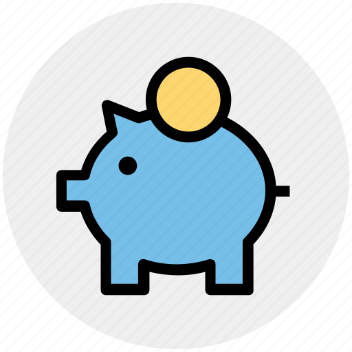 Banking, dollar, dollar saving, money, piggy, piggy bank, savings icon - Download on Iconfinder