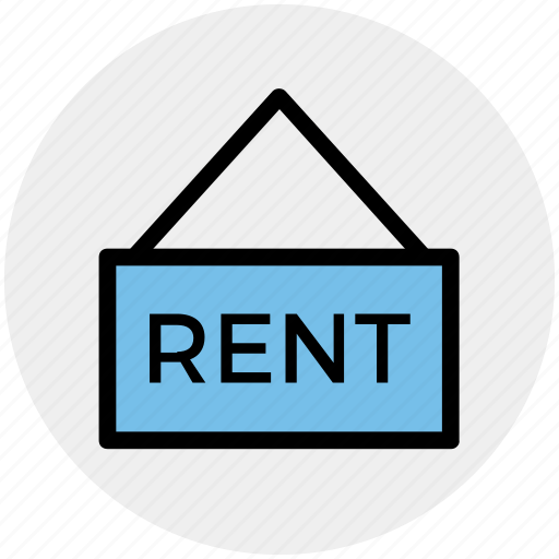 Home, house, information, property, rent, sign, signboard icon - Download on Iconfinder
