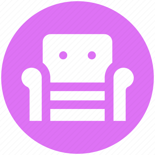 Armchair, chair, couch, furniture, interior, seat, sofa icon - Download on Iconfinder