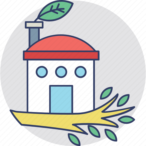 Eco friendly, ecological house, ecology, glasshouse, greenhouse icon - Download on Iconfinder