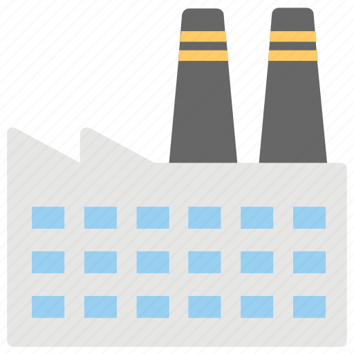 Commercial property, factory, industry, mill, power plant icon - Download on Iconfinder