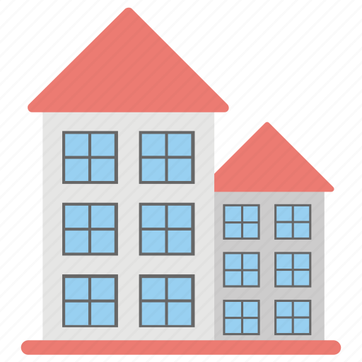 Apartments, commercial building, multi story, office block, residential building icon - Download on Iconfinder