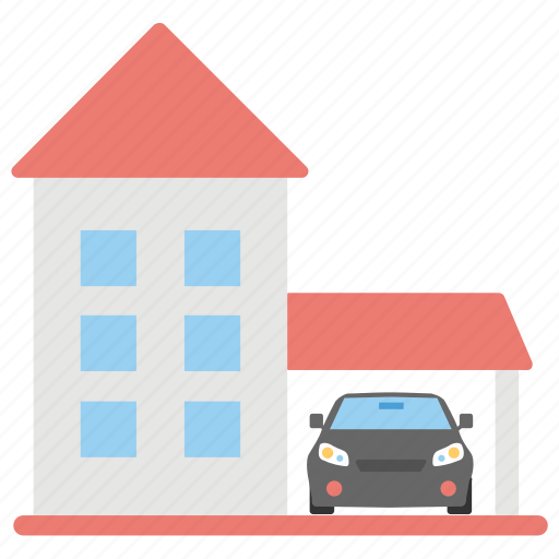 Expensive house, house with garage, luxury house, property, residential house icon - Download on Iconfinder