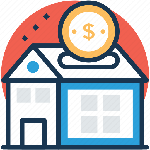 House cost, house financing, mortgage, property cost, property value icon - Download on Iconfinder