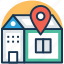 home location, location, location holder, map pin, navigation 