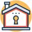 home lock, home protection, home security, property insurance, real estate 