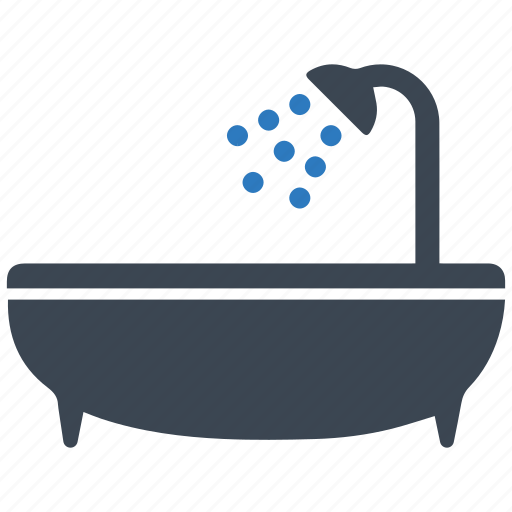Bath, bath room, bubbles, faucets, hotel, shower, tap icon - Download on Iconfinder