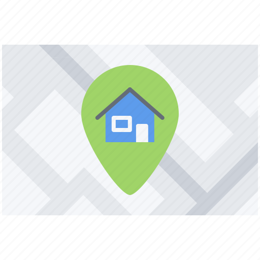 Address, estate, house, map, pin, real, realtor icon - Download on Iconfinder