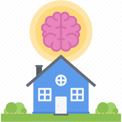 Brain, estate, house, real, realtor, smart icon - Download on Iconfinder