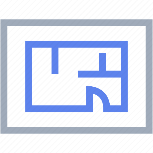 Blueprint, construction, home, house, plan icon - Download on Iconfinder