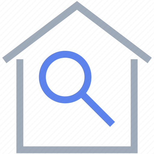Find, home, house, search, zoom icon - Download on Iconfinder