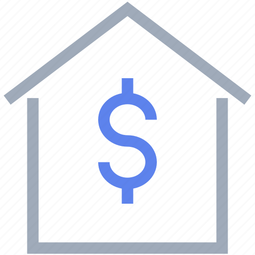 Dollar, home, house, money, price icon - Download on Iconfinder