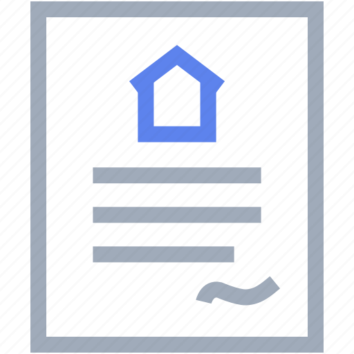 Contract, deal, house icon - Download on Iconfinder