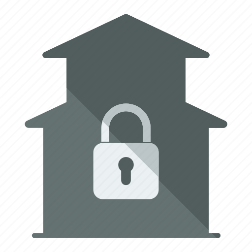 Estate, lock, real, security icon - Download on Iconfinder