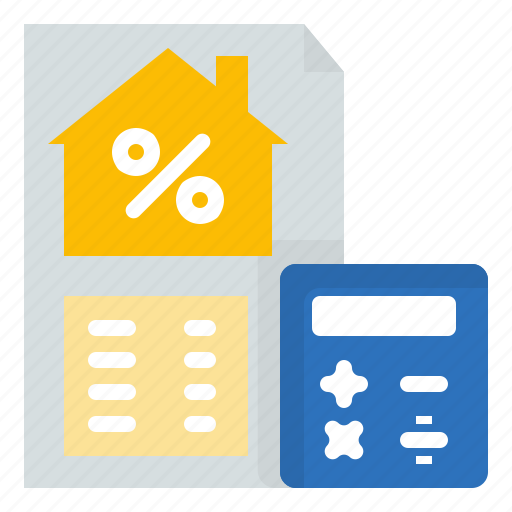 Financial, house, installment, loan, mortgage, refinance, tax icon - Download on Iconfinder