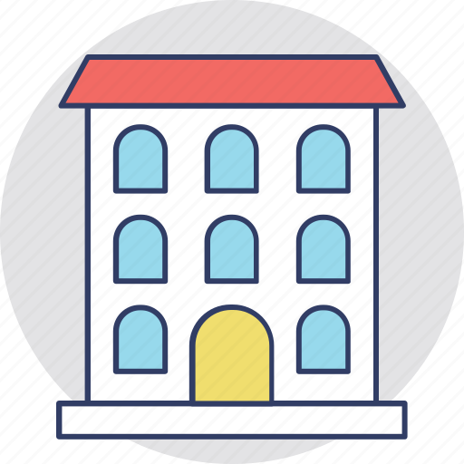 Apartments, building, flats, housing society, multi storey icon - Download on Iconfinder