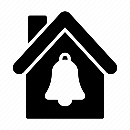 Bell, building, home, house, notification icon - Download on Iconfinder