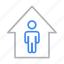 avatar, building, family, home, house 