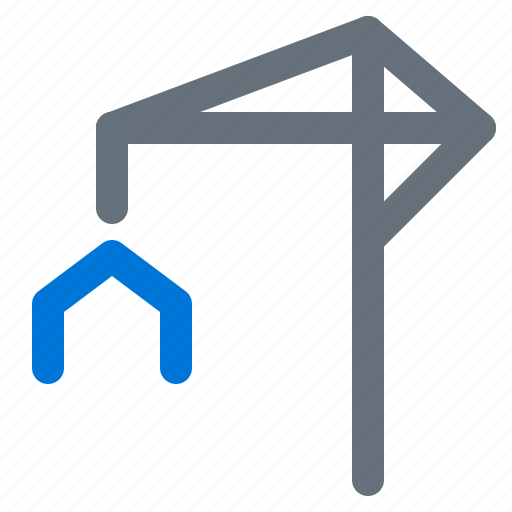 Buidling, build, construct, crane, house icon - Download on Iconfinder