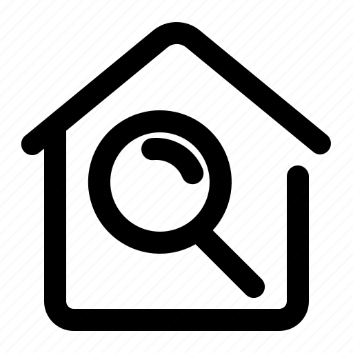 Search, home, real, estate, property, developer, architect icon - Download on Iconfinder