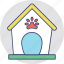 dog bone, dog house, dog kennel, dog shed, pet house 