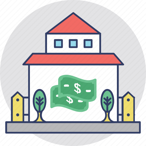Asset pricing, house financing, house price, property price, property value icon - Download on Iconfinder