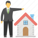 homeowner, property agent, property representative, real estate advisor, real estate agent
