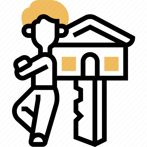 Landlord, ownership, house, asset, property icon - Download on Iconfinder