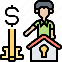 tenant, realtor, landlord, property, house