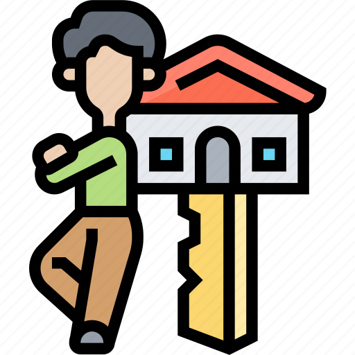 Landlord, ownership, house, asset, property icon - Download on Iconfinder