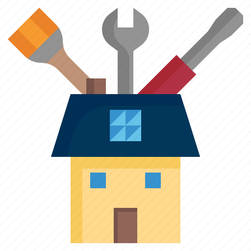 Home, repair, electricity, construction, tools, wrench icon - Download on Iconfinder
