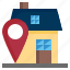 location, map, pin, buildings, real, estate 