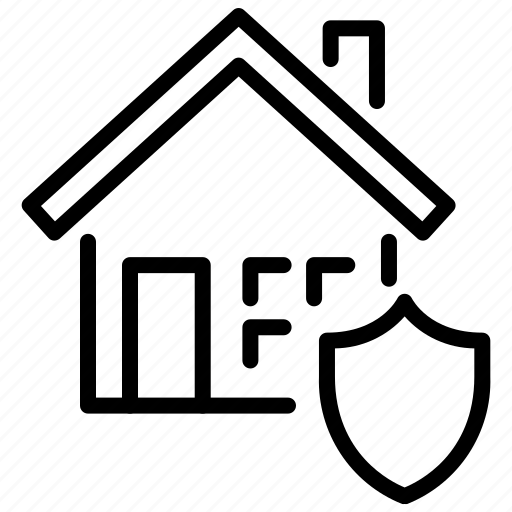 Real, estate, house, security, home, protection icon - Download on Iconfinder