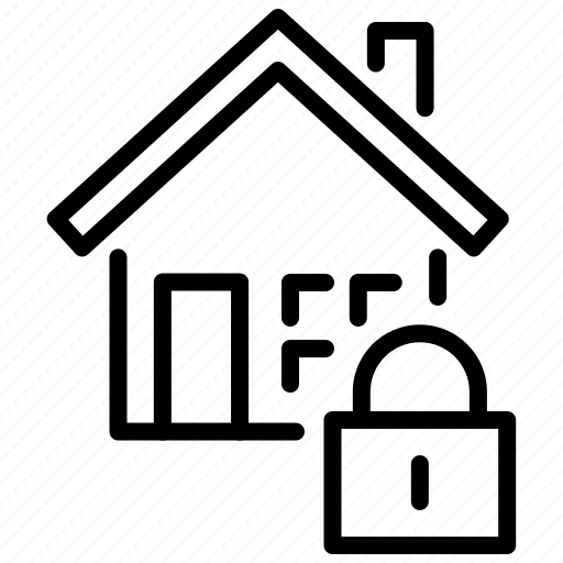 Home, building, lock, for, sale, house icon - Download on Iconfinder