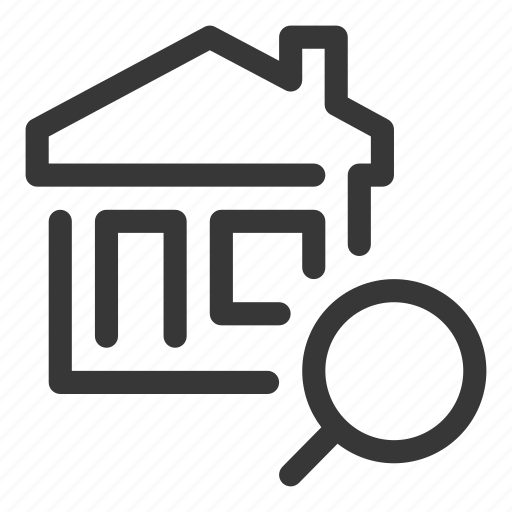 Home, house, real, estate, search, find, review icon - Download on Iconfinder
