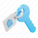 key, tag, property, real estate