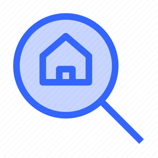 House, search, property, business icon - Download on Iconfinder