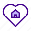 favorite, house, heart, love, real, estate 