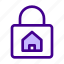 padlock, house, lock, safety, security 