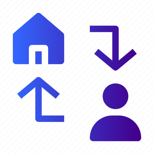 House, business, property, transfer icon - Download on Iconfinder