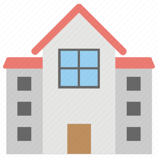 Double story, home, house, real estate, villa icon - Download on Iconfinder